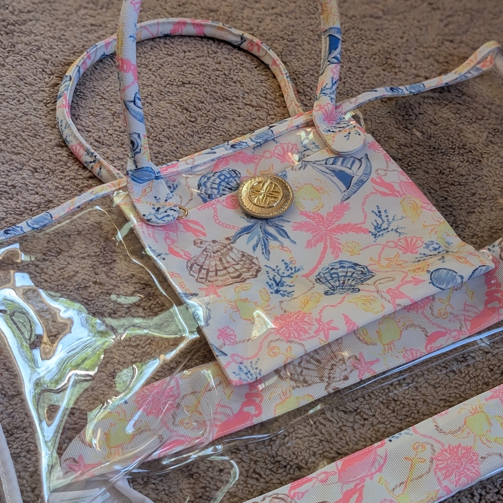 Lilly Pulitzer Vibrant Seashell Tote